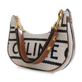 Medium Knitted Textile Ava Shoulder Bag