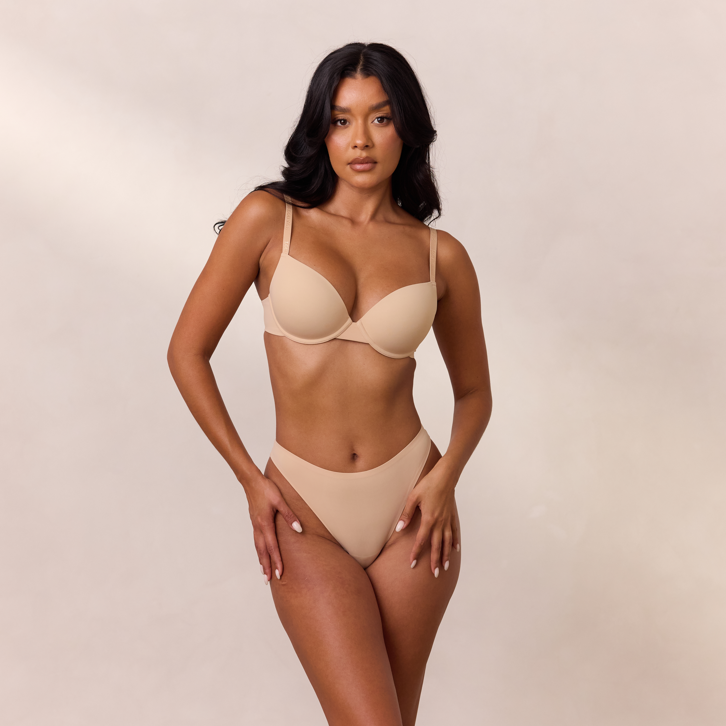 Lounge Underwear Invisible Form T-Shirt Bra - Sand