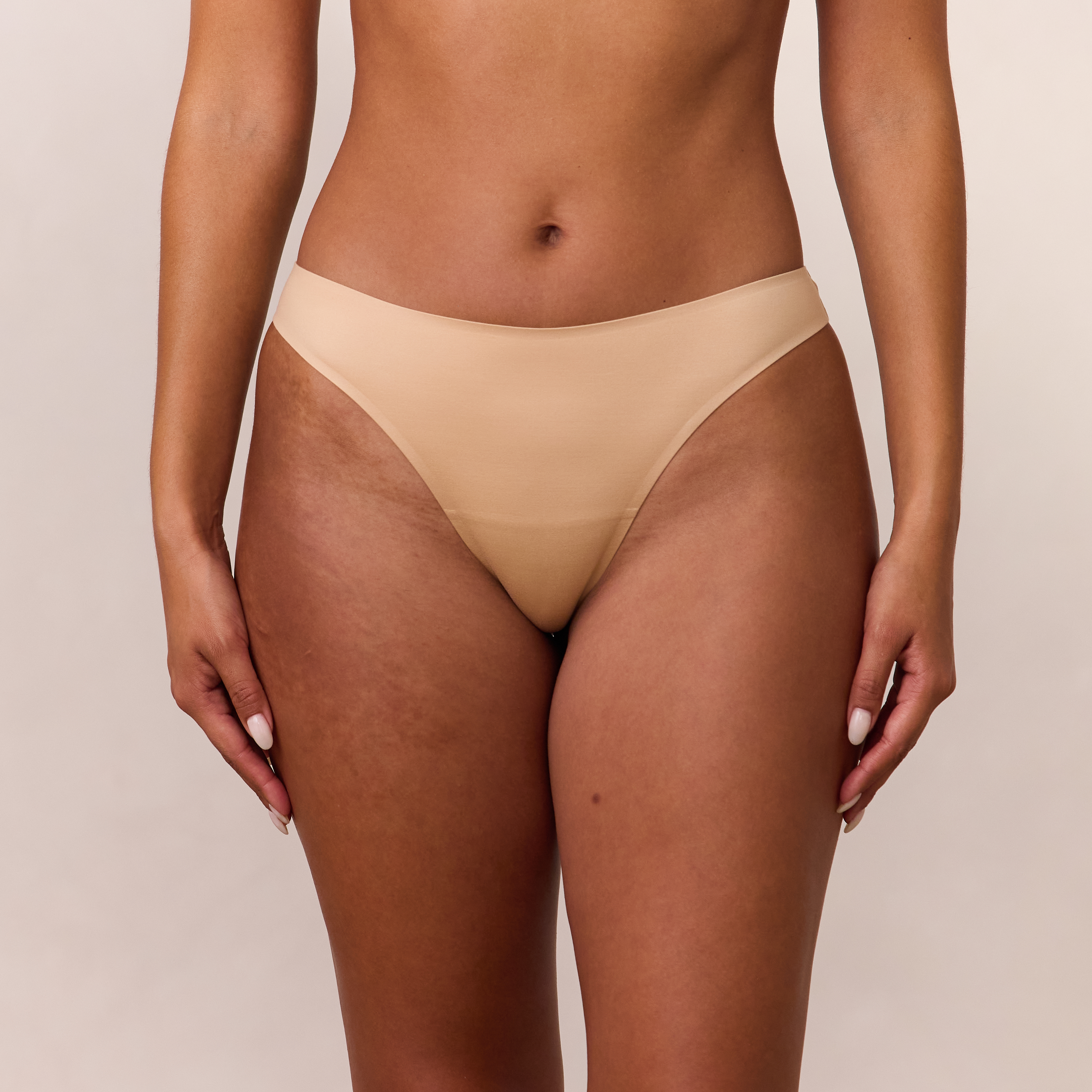 Lounge Underwear Everyday Ultimate Thong - Sand
