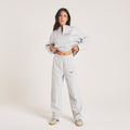 Lounge Underwear Straight Leg Joggers - Grey Marl