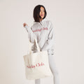 Lounge Underwear Cotton Canvas Tote Bag - Cream