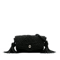 Lambskin Torchon Classic Tasseled Twisted Crossbody