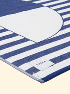 FLORIDA - Toalla de playa fina de algodón orgánico