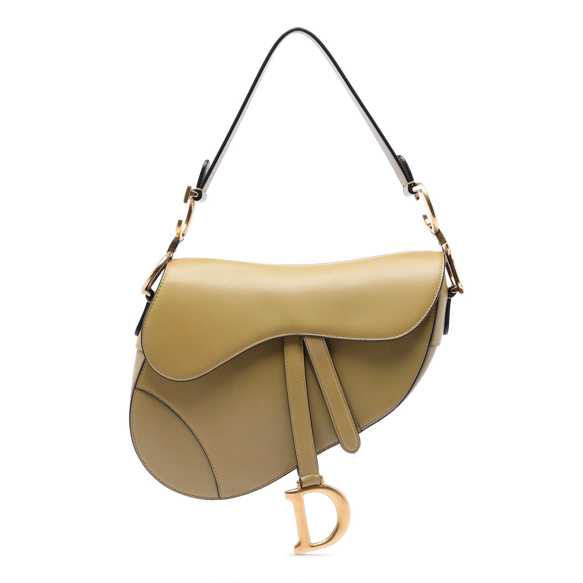 Smooth Calfskin Saddle Bag