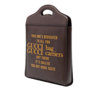 100th Anniversary Textured Calfskin Logo Convertible Tote