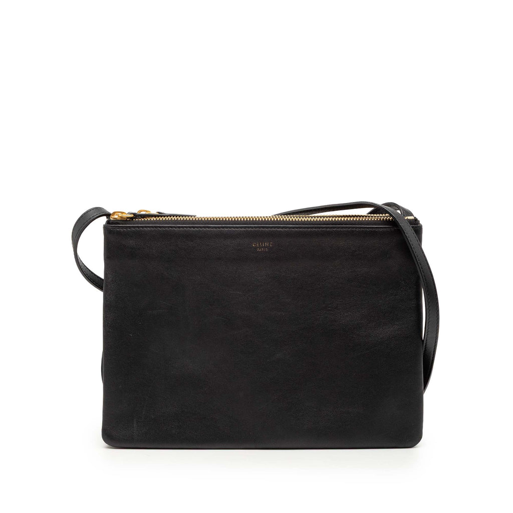 Large Lambskin Trio Crossbody