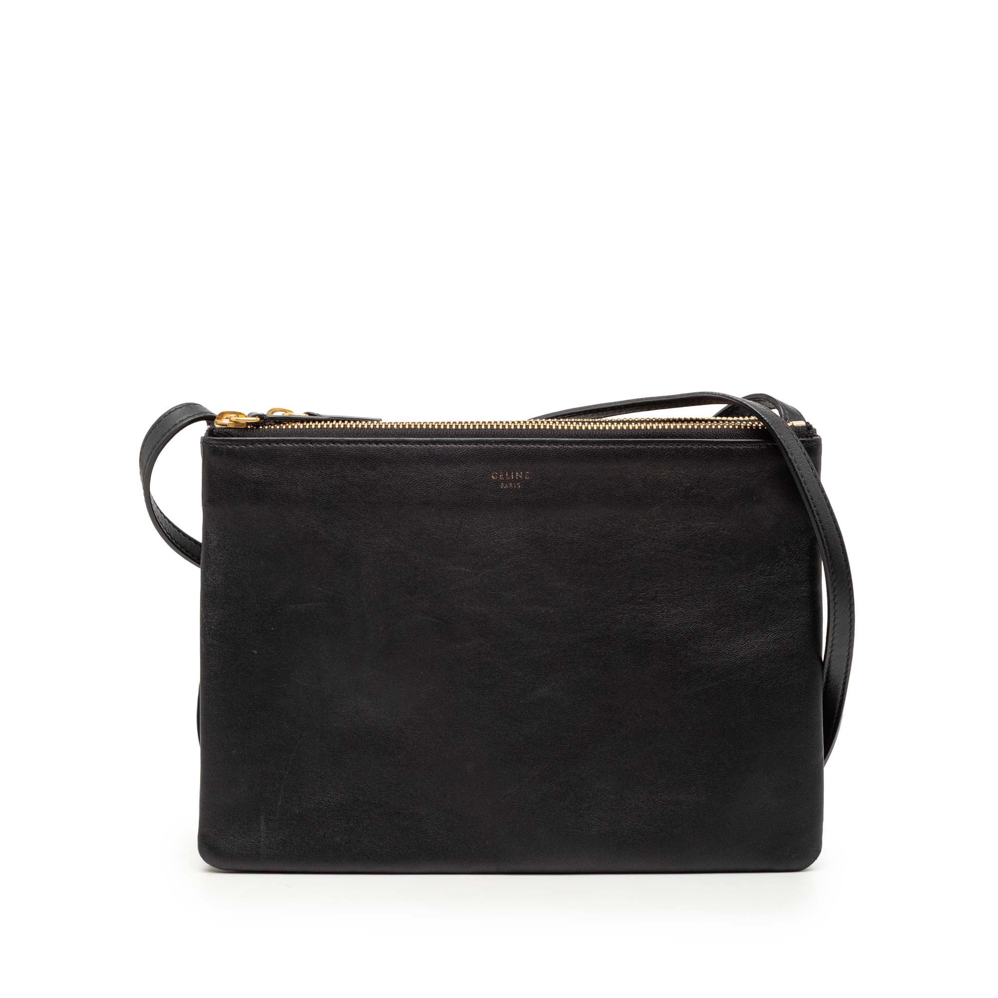 Large Lambskin Trio Crossbody