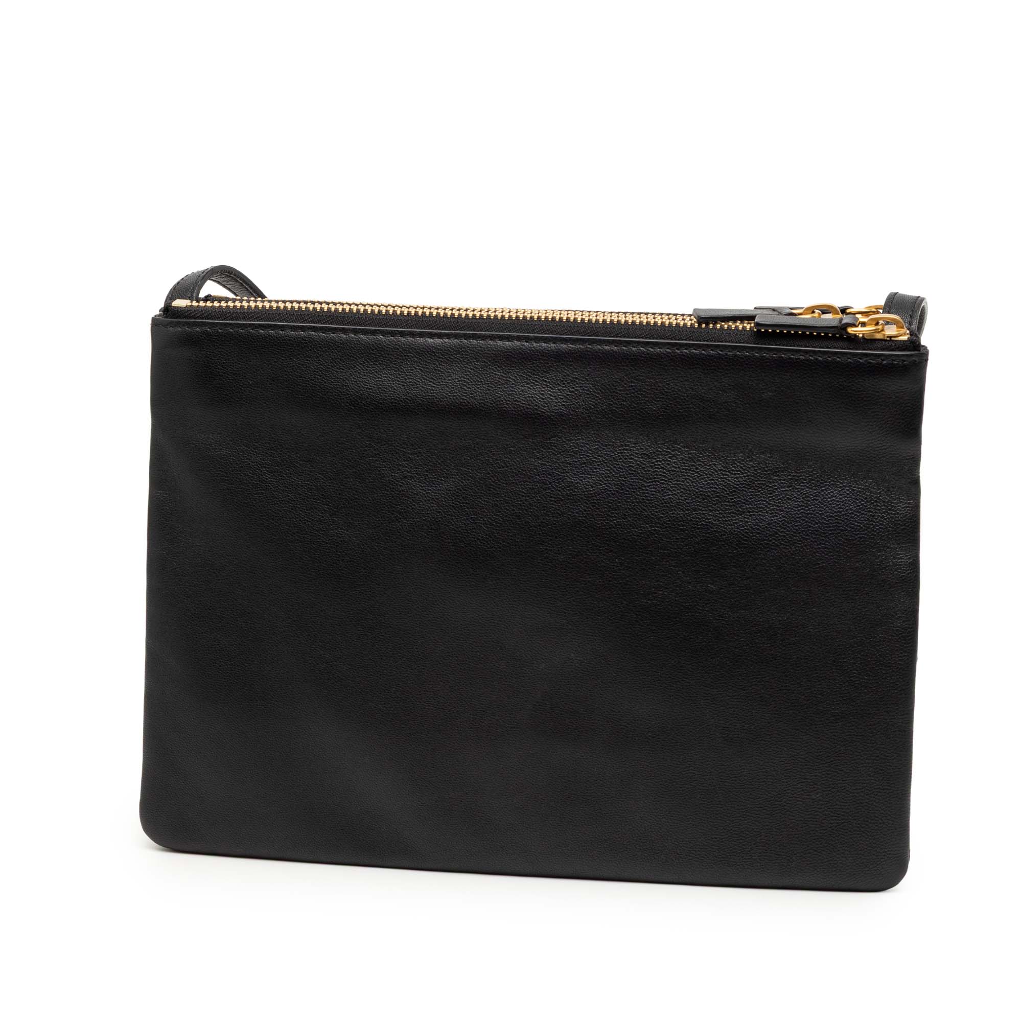 Large Lambskin Trio Crossbody