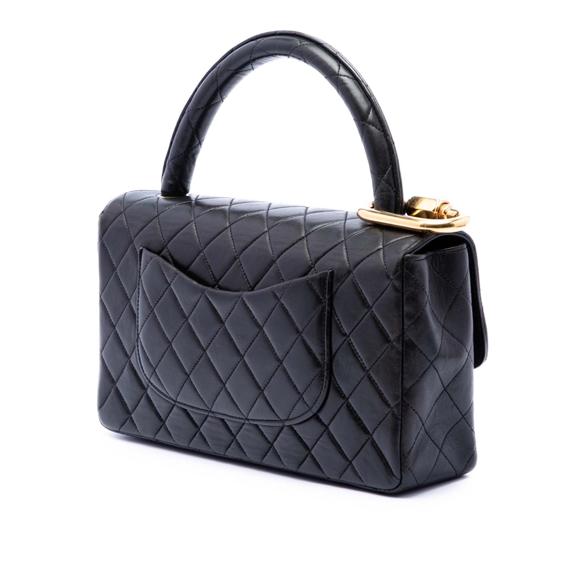 Medium Lambskin Kelly Parent Top Handle Bag