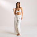 Lounge Underwear Pointelle Bralette - Cream