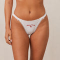 Lounge Underwear Fruity 'Feeling Fruity' G-string - White
