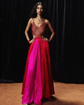 Surkh Laal The Ghagri Maxi By KYNAH, Luxury Indian Fashion & Bridal Wear