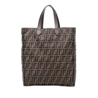 Zucca Canvas Vertical Shopping Tote
