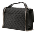 Medium Quilted Goatskin CC University Flap