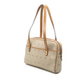 Honeycomb Coated Canvas Shoulder Bag