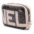 Coated Canvas Camellia Logo Camera Bag