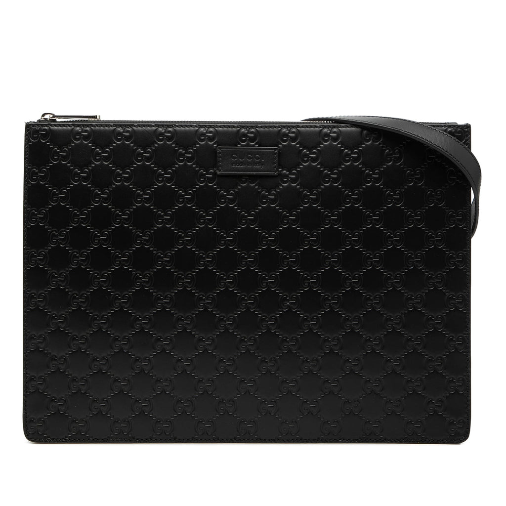 Guccissima Zip Messenger Bag