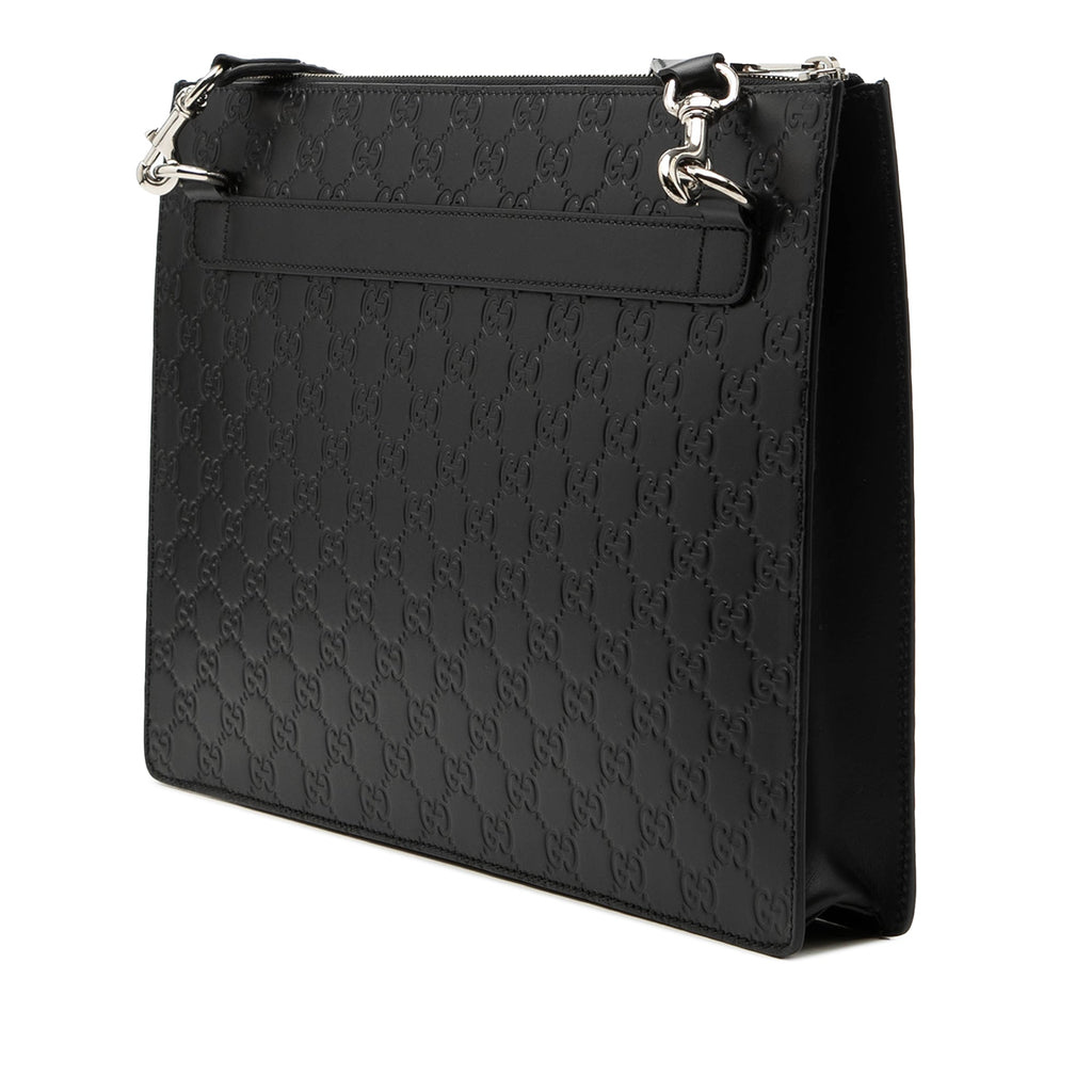 Guccissima Zip Messenger Bag