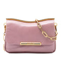 Leather Frame Chain Crossbody