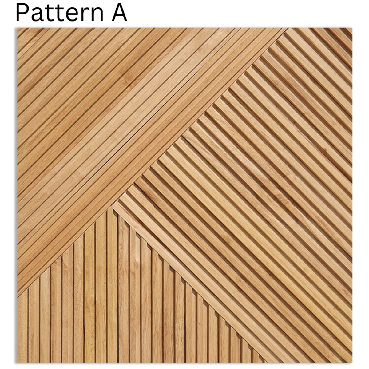 ArtZ® Monaco Wood Wall Panel - A - Set of 3 Panels (11.6 sq. ft.)