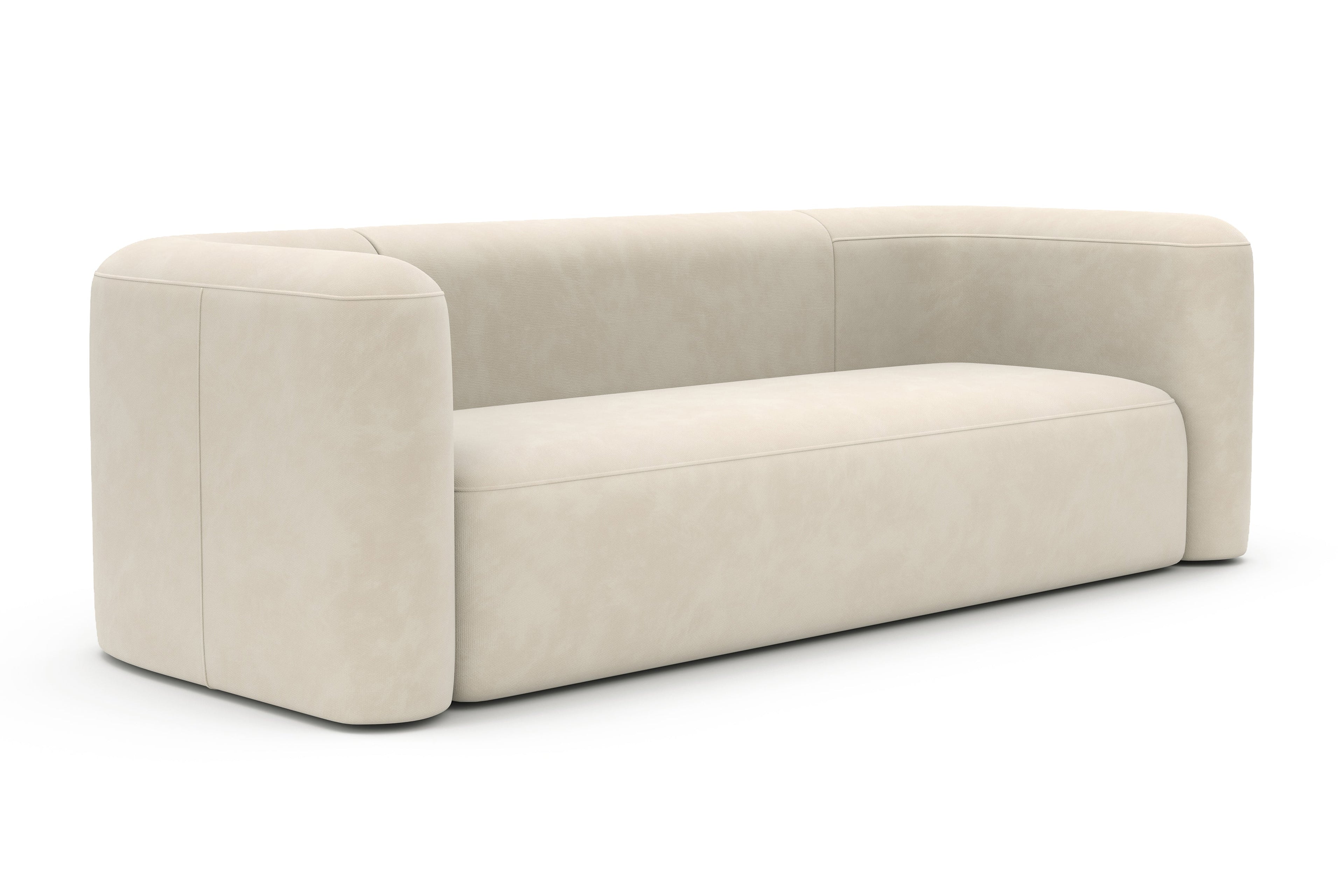 Jordyn Velvet Fabric Sofa
