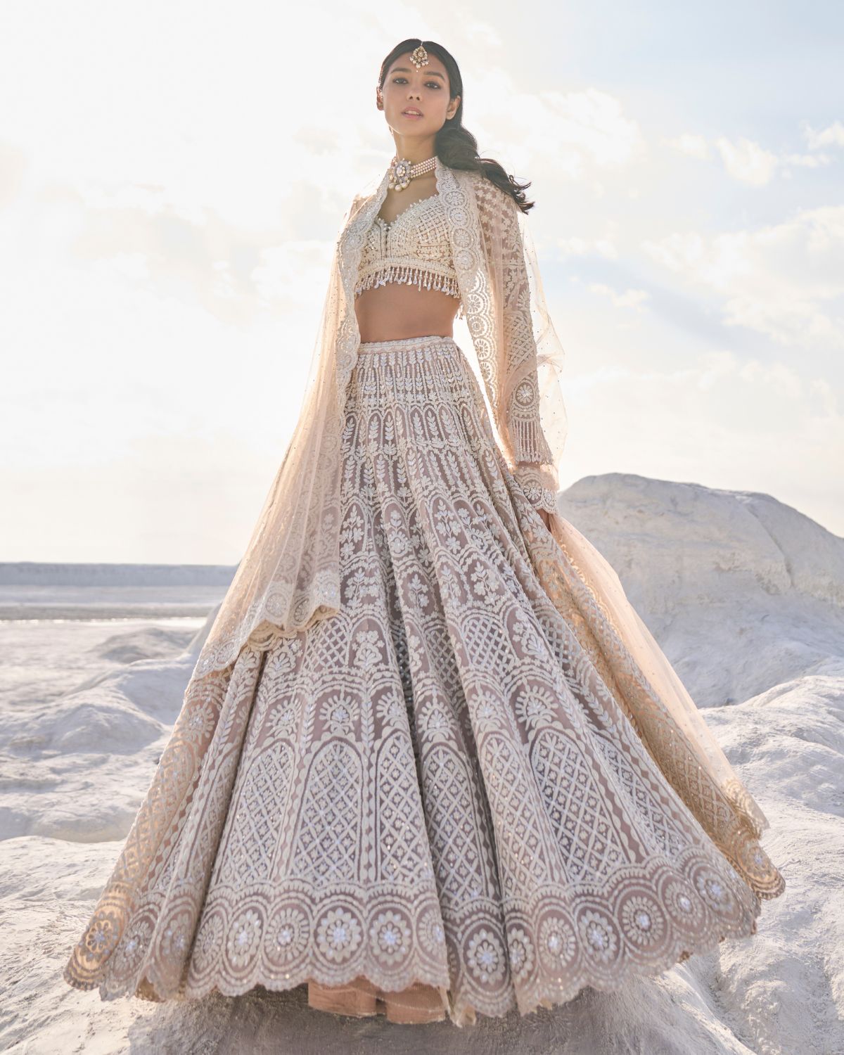 Kajal Lehenga By KYNAH, Luxury Indian Fashion & Bridal Wear