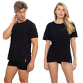 Don Algodon | 1 Camiseta Interior Negra Unisex | 100% Algodón
