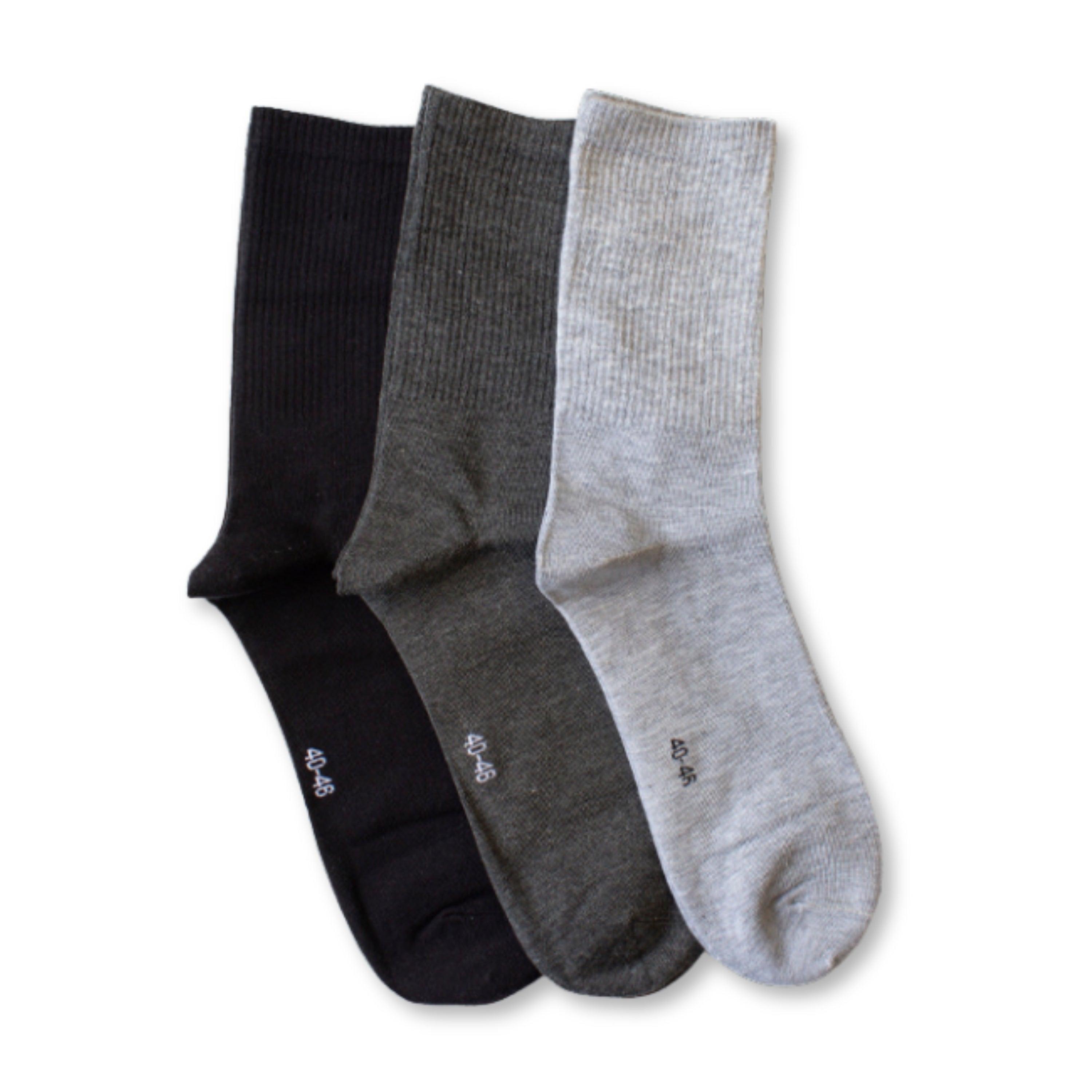 MVA | Pack de 3 Pares Surtidos de Calcetines Deportivos Unisex | Ricos en Algodón | Caña Alta