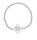Roberto Coin Diamond Beaded Bracelet — White