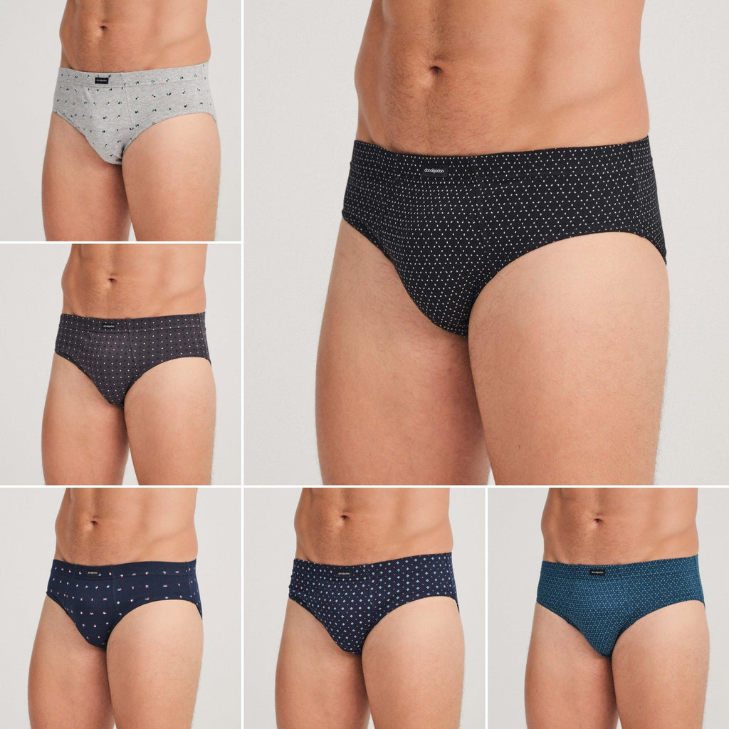 Don Algodón Premium | Pack de 6 Slips Para Hombres | 100% Algodón | Máxima Calidad y Comfort