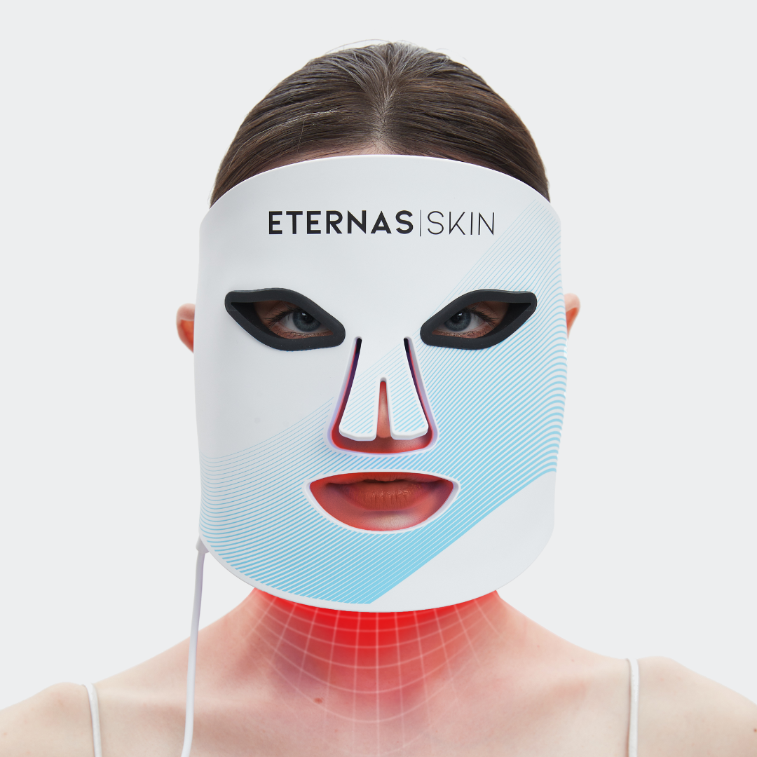 Kit Completo de Máscaras LED Infrarrojas 850nm – Silicona Médica para Rostro, Cuello y Escote