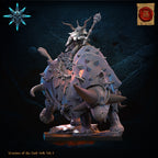 Wasteland Wooly Trihorn, Lost Kingdom Miniatures