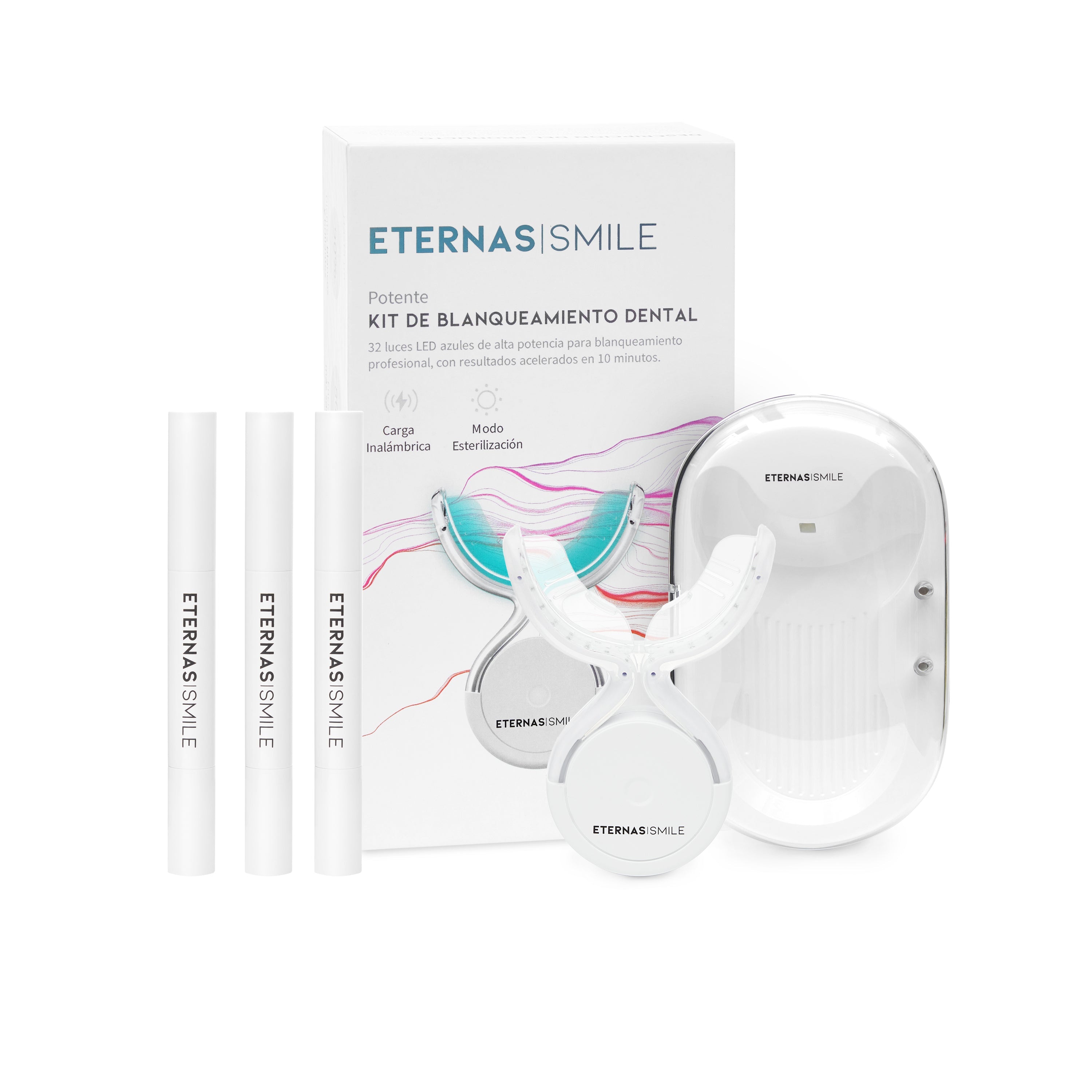 Kit Blanqueamiento Dental Profesional Tecnología Luz Dual