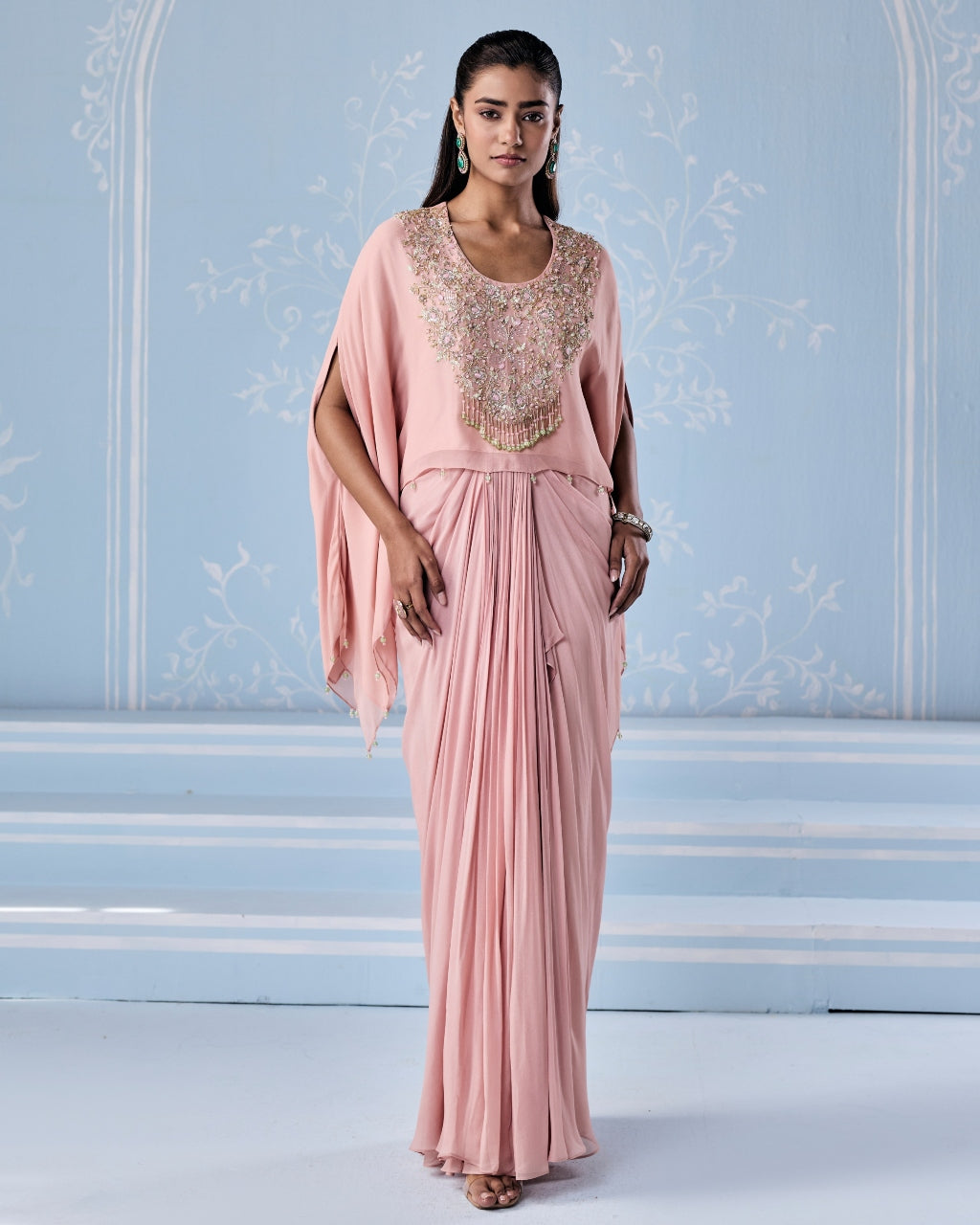 Fizola Kaftan Skirt Set By KYNAH, Luxury Indian Fashion & Bridal Wear