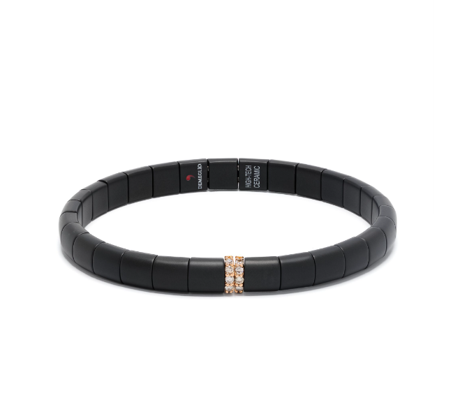 Roberto Demeglio Diamond Pavé Bracelet — Black