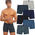 Don Algodón | Pack 6 Boxers Hombre | Calzoncillos Lisos con Goma Elástica Recubierta