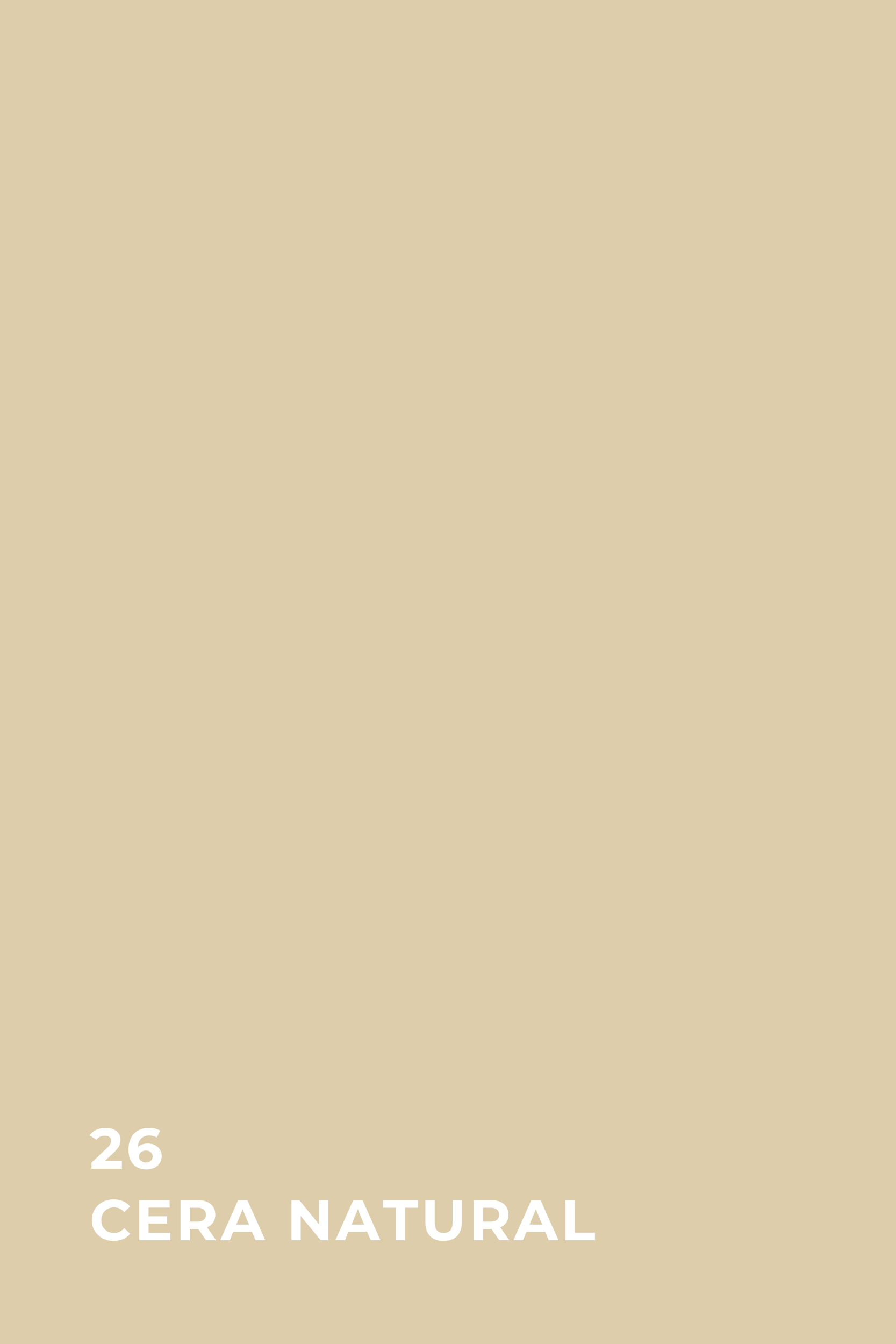 Vela brillante de cera mineral - Éboli