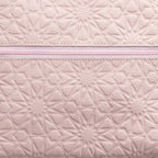 Pale Pink Embossed Crossbody Bag with Islamic Design Pattern
