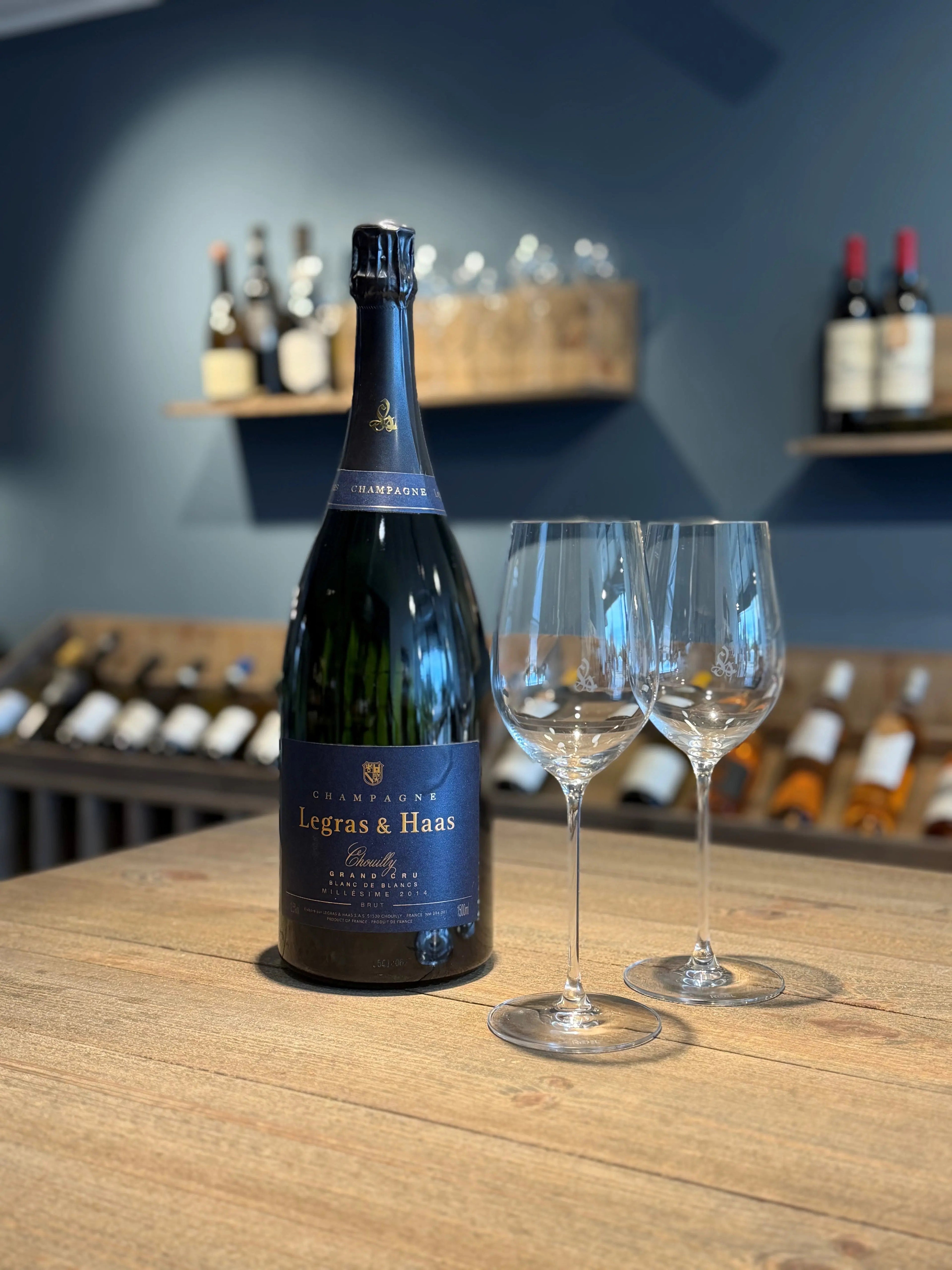 Champagne Legras & Haas Blanc de Blancs Vintage 2014 Grand Cru | 1.5 l Magnum