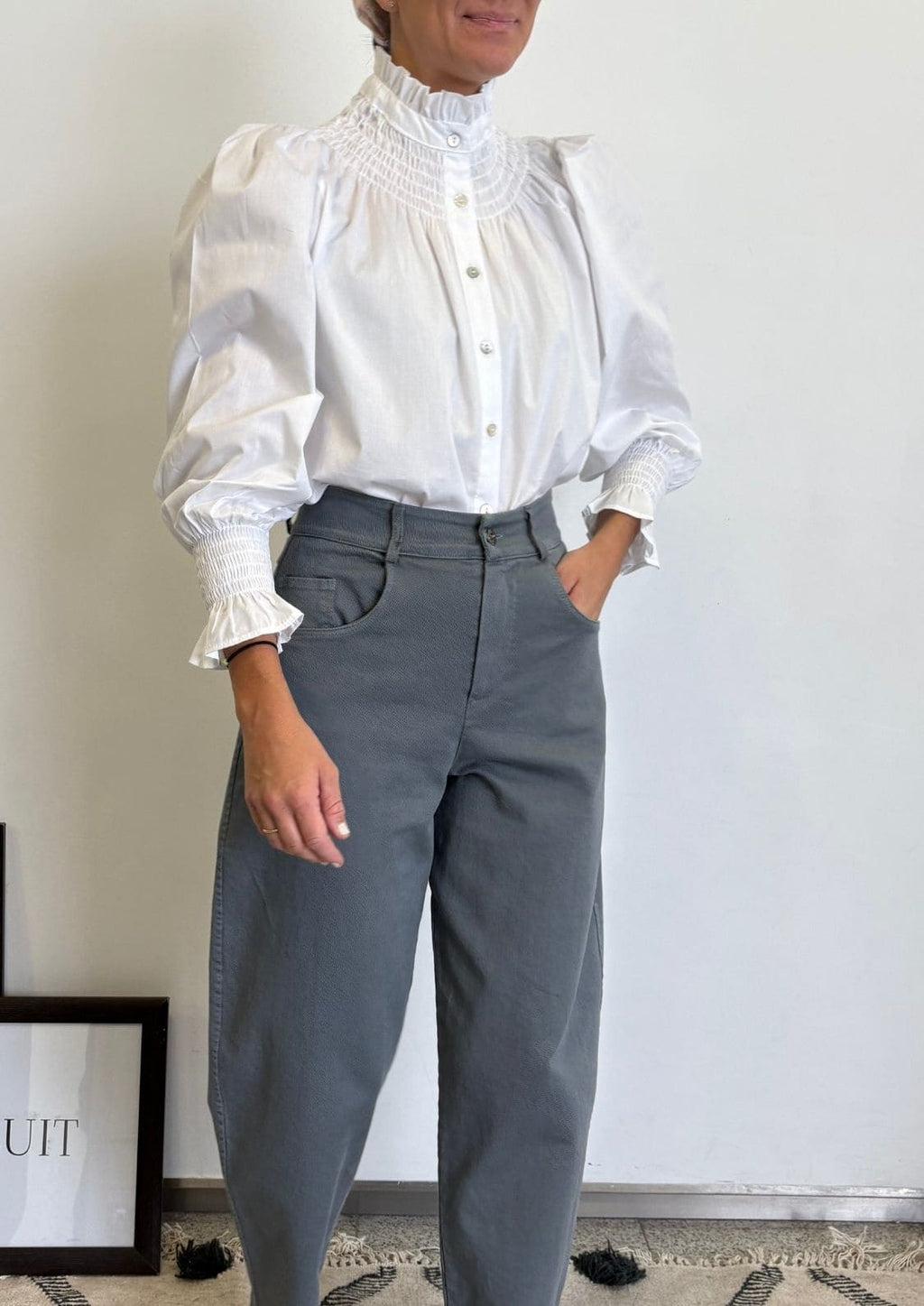 BLUSA MILAN | BLANCO MANGA LARGA