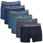 Don Algodon | Pack 6 Boxers Lisos y Rayas - Ajustables y cómodos para Uso Diario