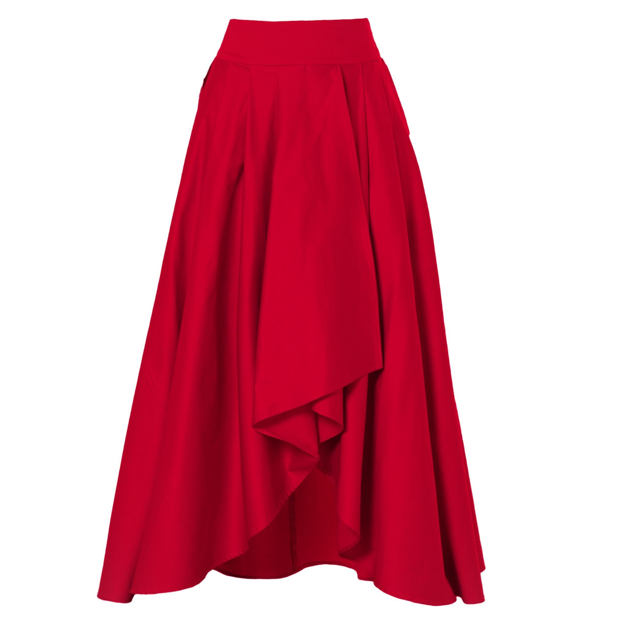 Red Maxi Skirt | PR Sample