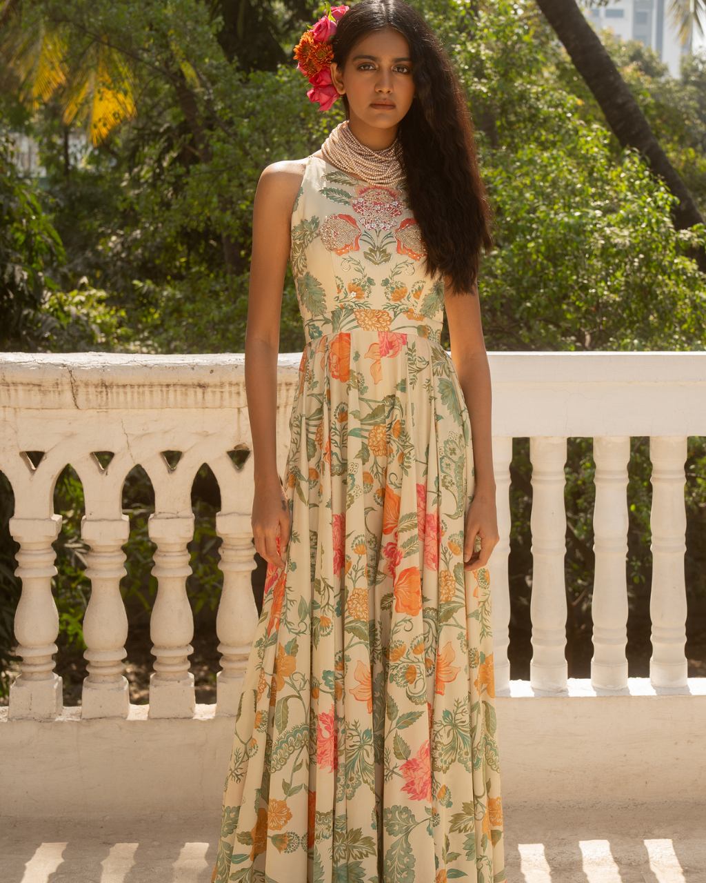 Aarti Jumpsuit By KYNAH, Luxury Indian Fashion & Bridal Wear