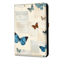 Eden Beige Butterfly Kindle Paperwhite 7 inch Case With Stand