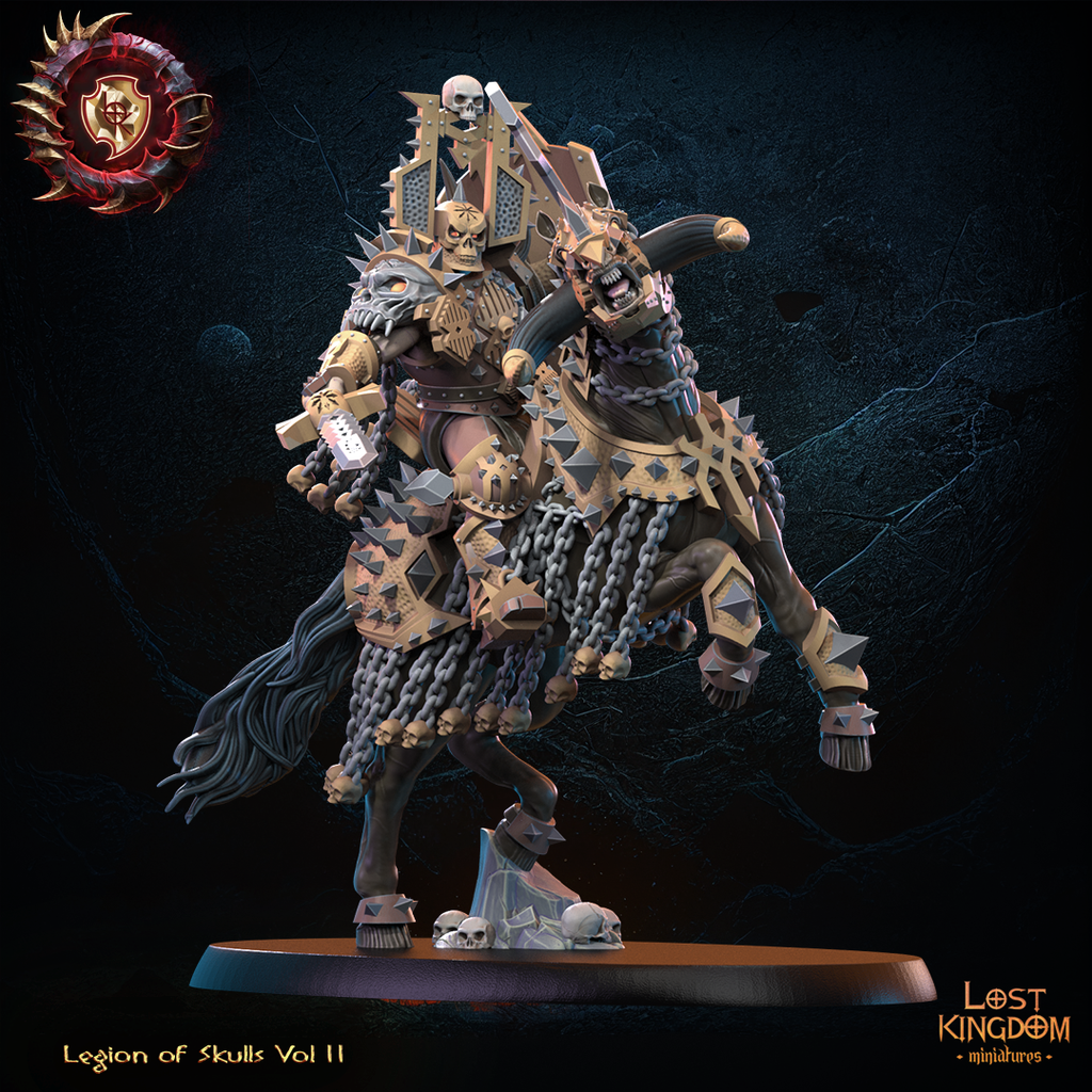 Vorr, Champion of Skull Collectors, Lost Kingdom Miniatures