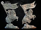 Kingdom Of Mercia Standard Bearer, Lost Kingdom Miniatures