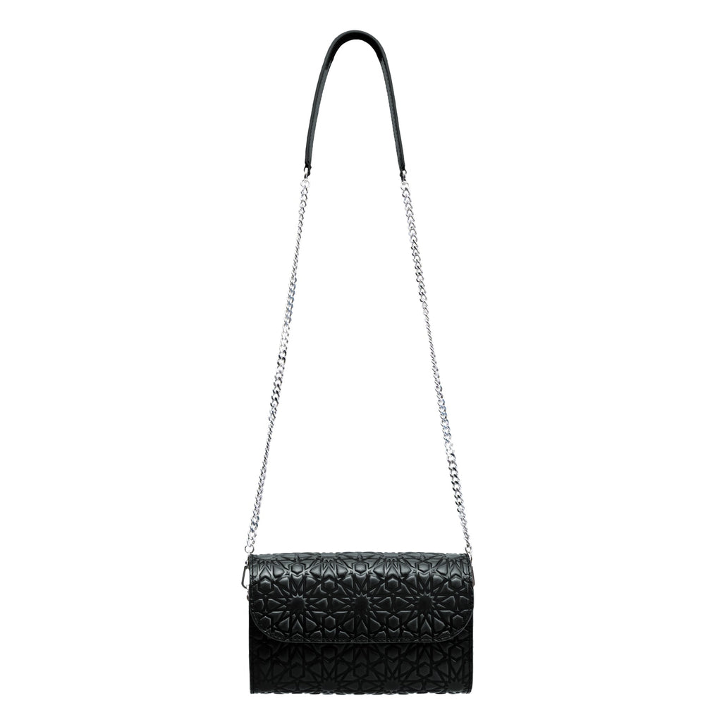 Small Black Leather Bag Bayarcal