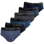 Don Algodon | Pack 6 Slips para Hombre Suaves | Transpirables y Resistentes | 1 Unidad por Color