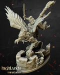 Duke on Grifin, Highlands Miniatures