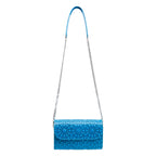 Blue Small Leather Bag Bayarcal